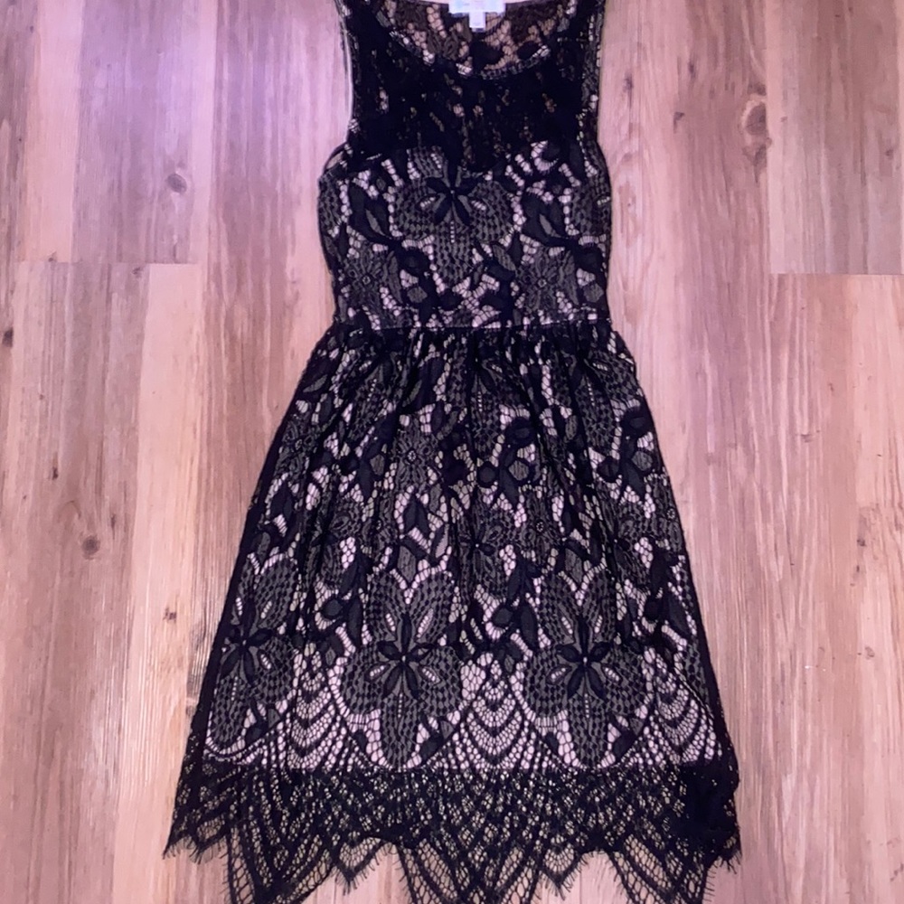Black and Tan dress